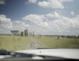 During the making of this documentary, our team drove the equivalent of a cross-country road trip from the east to west coasts of America -- and on rough tracks and in isolation. These are the killing fields of  South Africa.